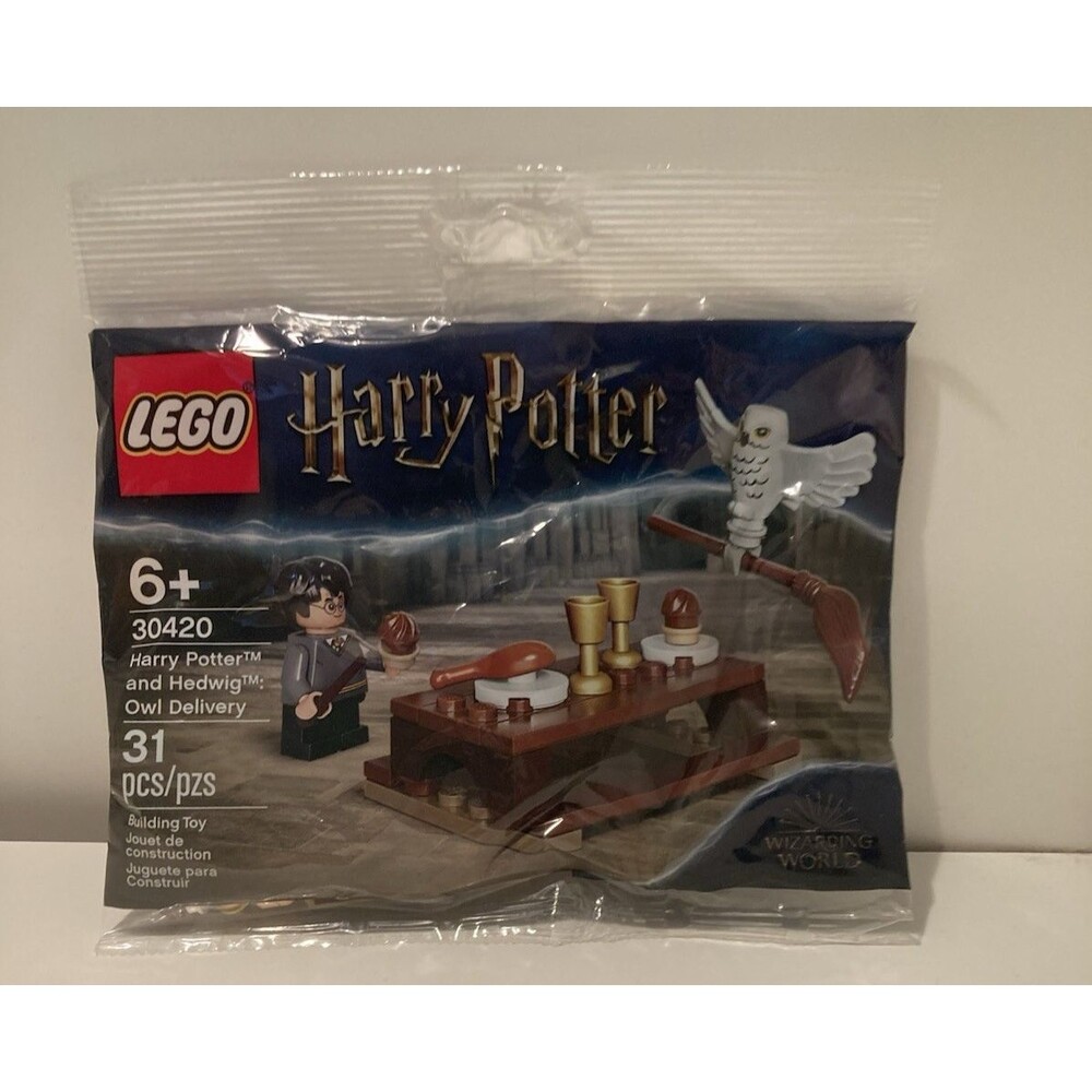 LEGO 30420 Harry Potter and Hedwig: Owl Delivery New sealed Poly bag Hogwarts